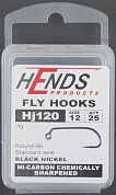 Крючки Hends 120 Jig Black Nickel #12 (25шт/уп)