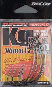 Офсетные крючки Decoy Kg Worm17  №5/0 (5шт/уп)