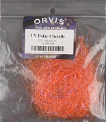 Синель Orvis Uv Polar Chenille Orange