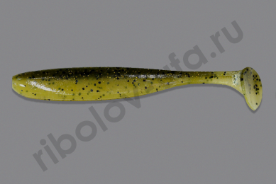 Силиконовая приманка Keitech Easy Shiner 3 inch 7,6см 2гр (10шт/уп) EA# 07 Watermelon PP/Yellow PP