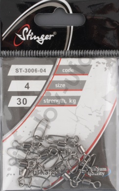 Застежка с вертлюжком Stinger ST-3006-04