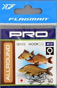 Одинарные крючки Flagman Pro Allround №12 (10шт/уп)