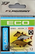 Одинарные крючки Flagman Classic 1 №18 (12шт/уп)