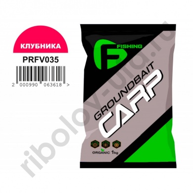 Прикормка F-Fishing Carp 1кг Клубника