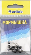 Мормышка литая Marlins Шар 5мм (0,69гр) кр. Crown черная 7000-301