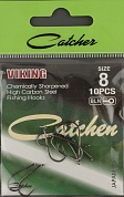 Одинарные крючки Catcher Viking № 8