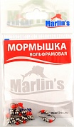 Мормышка вольфрам. Marlins Мураш №2 3,5мм 0,65гр. цв.никель