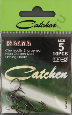 Одинарные крючки Catcher Iseama № 5