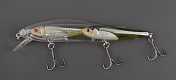 Воблер LiveTarget Emerald Shiner Juv. BB (jerkbait) 115мм,18г,сусп.,0,9-1,2м, pearl/olive EBB115S801