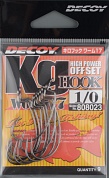 Офсетные крючки Decoy Kg Worm17  №1/0 (9шт/уп)