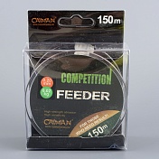 Леска Caiman Competition feeder sinking коричневая 150м 0,22мм 185008