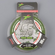 Леска Intech Ice Khaki 30м 0,148мм 1.9кг moss green