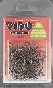 Офсетные крючки Vido Worm VD101 №3/0 BLN