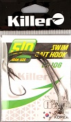 Офсетный крючок Killer Swim bait hook VD-106 № 5/0