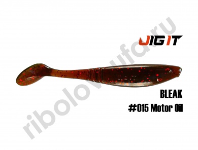 Силиконовая приманка Jig It Bleak 4,5in, 11,5см 7,8гр цв. 015 чеснок (5шт/уп)