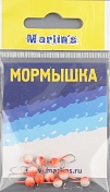 Мормышка литая Marlins Шар 5мм (0,69гр) кр. Crown 7000-308