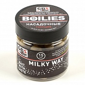 Бойлы GBS Baits тонущие насадочные 15мм 100гр (банка) Milky Way Млечный путь