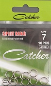 Заводное кольцо Catcher Split Ring nickel size 7.0