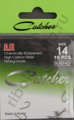 Одинарные крючки Catcher Ajl № 14