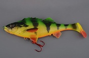 Силиконовая приманка Savage Gear 4D Perch Shad 17.5 02-Firetiger 61798