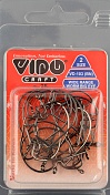 Офсетные крючки Vido Wide Range Worm Big Eye VD103 №2 BLN 