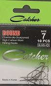 Одинарные крючки Catcher Round № 7