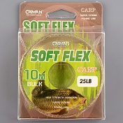 Лидкор Caiman Soft Flex 10м 25lb камуфляж без сердечника