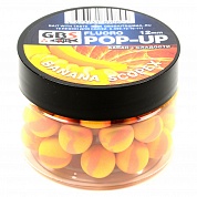 Бойлы GBS Baits Pop-up плавающие 12мм 55гр (банка) Banana Scopex