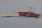 Нож Victorinox RangerGrip 63 130мм 5функций красный/черный