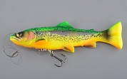 Силиконовая приманка Savage Gear 4D Line Thru Pulsetail Trout 16см 51гр Firetrout 73995