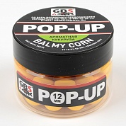 Бойлы GBS Baits Pop-up плавающие 12мм 55гр (банка) Balmy corn Сочная кукуруза