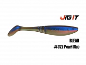 Силиконовая приманка Jig It Bleak 4in, 10см 6гр цв. 022 кальмар (6шт/уп)