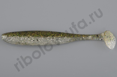 Силиконовая приманка Keitech Easy Shiner 2 inch 5см 1гр (12шт/уп) # 416 Silver Flash Minnow