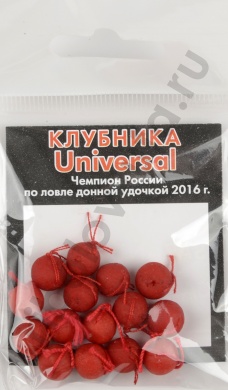 Бойлы Universal оснащ. d.8 клубника