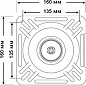 Стойка под сиденье 330мм C12574