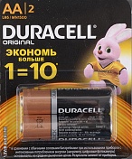 Элемент питания Duracell LR06 (отрывной) BP-12