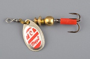 Блесна Mepps Aglia Blanc Rouge № 0 (2,5гр)