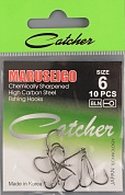 Одинарные крючки Catcher Maruseigo № 6