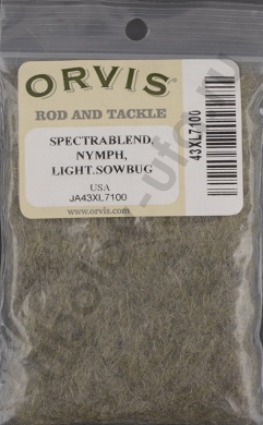 Даббинг Orvis Spectrablen Nymph Dubbing Light Sowbug