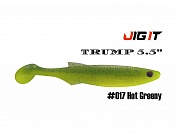 Силиконовая приманка Jig It Trump 5.5in, 14см 17гр цв. 017 кальмар (3шт/уп)