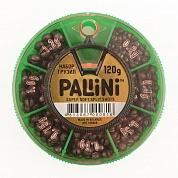 Набор свинцовых грузов Pallini 120гр: 0.2, 0.4, 0.5, 0.75, 1.0, 1.2