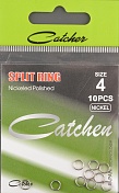 Заводное кольцо Catcher Split Ring nickel size 4.0