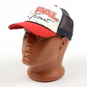 Бейсболка PAL Trout Cap PTC-1701 Red Beak / Gray Mesh