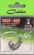 Одинарные крючки Catcher Carp № 4