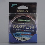 Леска Flagman Match and Feeder Sinking Line 150м, 0.22мм, 6.4кг