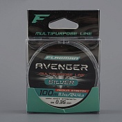 Леска Flagman Avenger Silver Line 100м, 0.35мм, 11.1кг