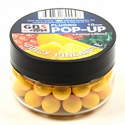 Бойлы GBS Baits Pop-up плавающие 10мм 55гр (банка) Juicy Pineapple