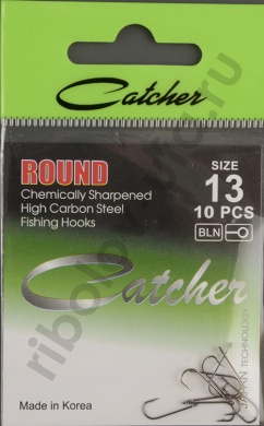 Одинарные крючки Catcher Round № 13