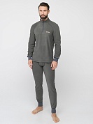 Термобелье Huntsman Thermoline ZIP цв.Серый, ткань Флис р. 52-54 (XL)