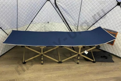 Раскладушка турист. SkyFish 190x71x36 цв. синий TC02-01